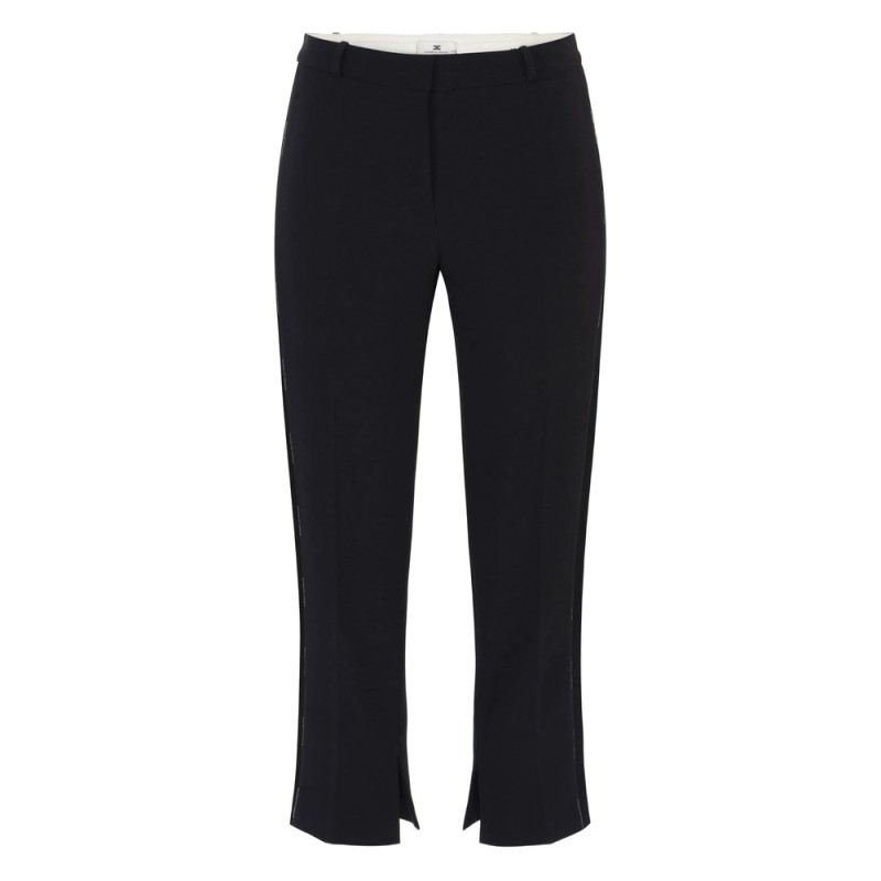Elisabetta Franchi Crepe Trousers