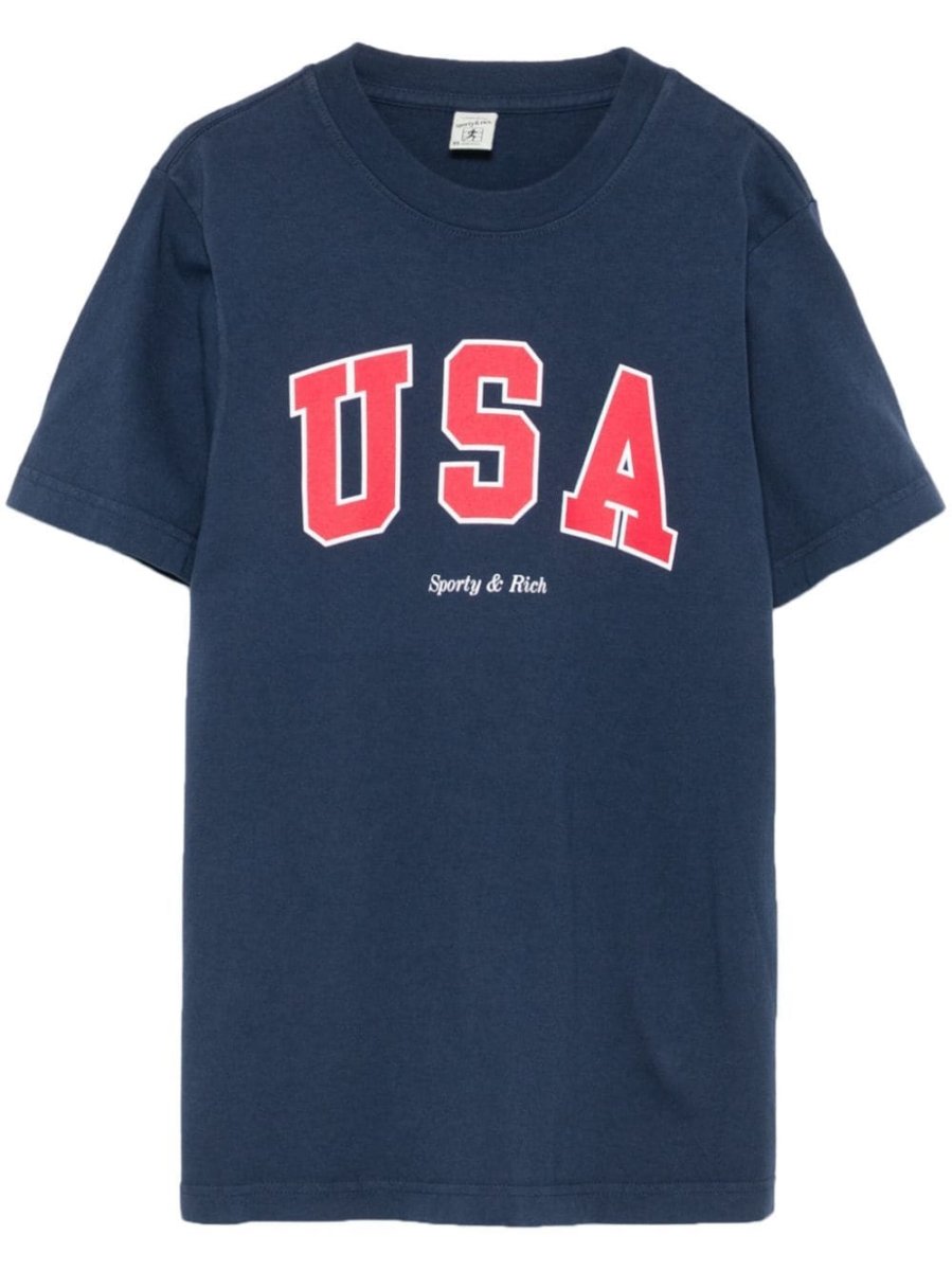 USA-print T-shirt