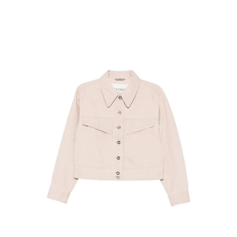 Closed Button-fastening Pocket Jacket