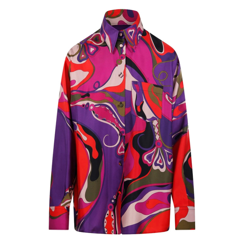 Pucci Graphic-pattern Shirt
