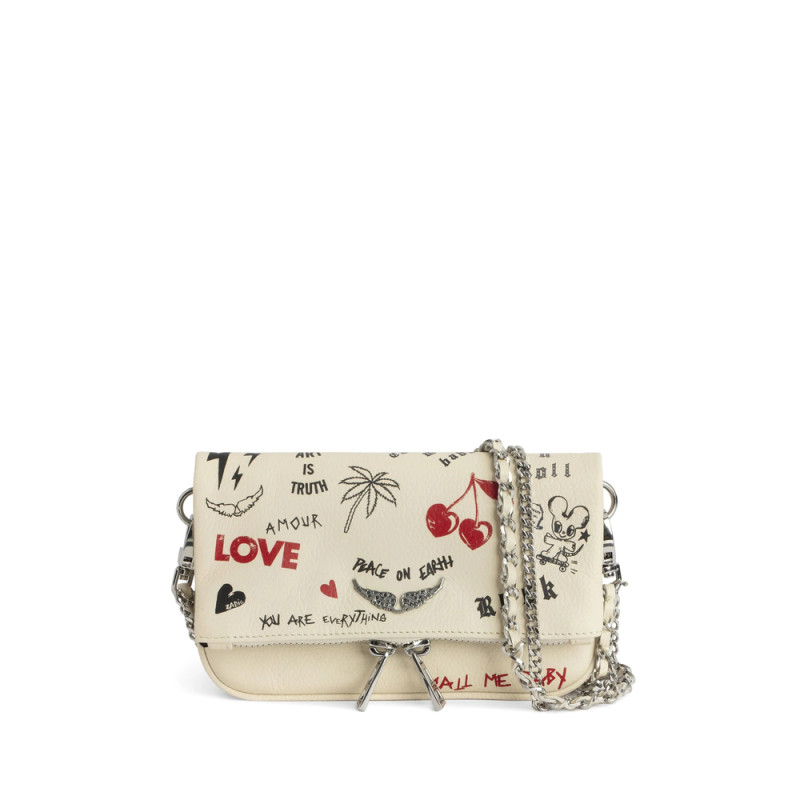 Zadig & Voltaire Rock Nano Love Tag Mini Bag