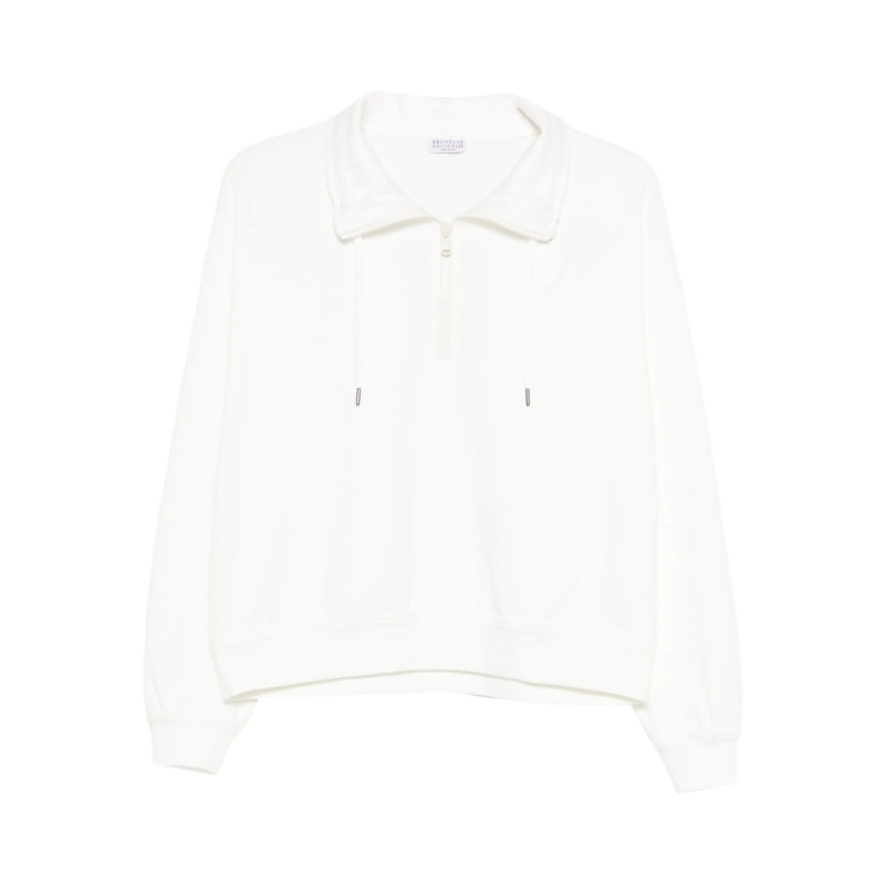 Brunello Cucinelli Zip-collar Sweatshirt