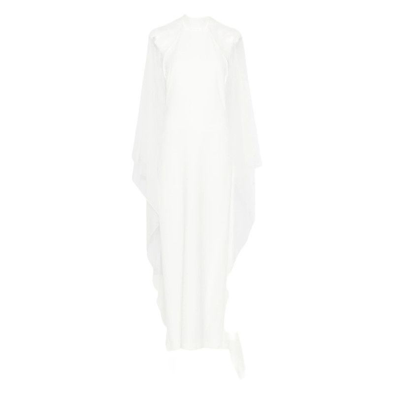Alberta Ferretti Semi-sheer Maxi Dress