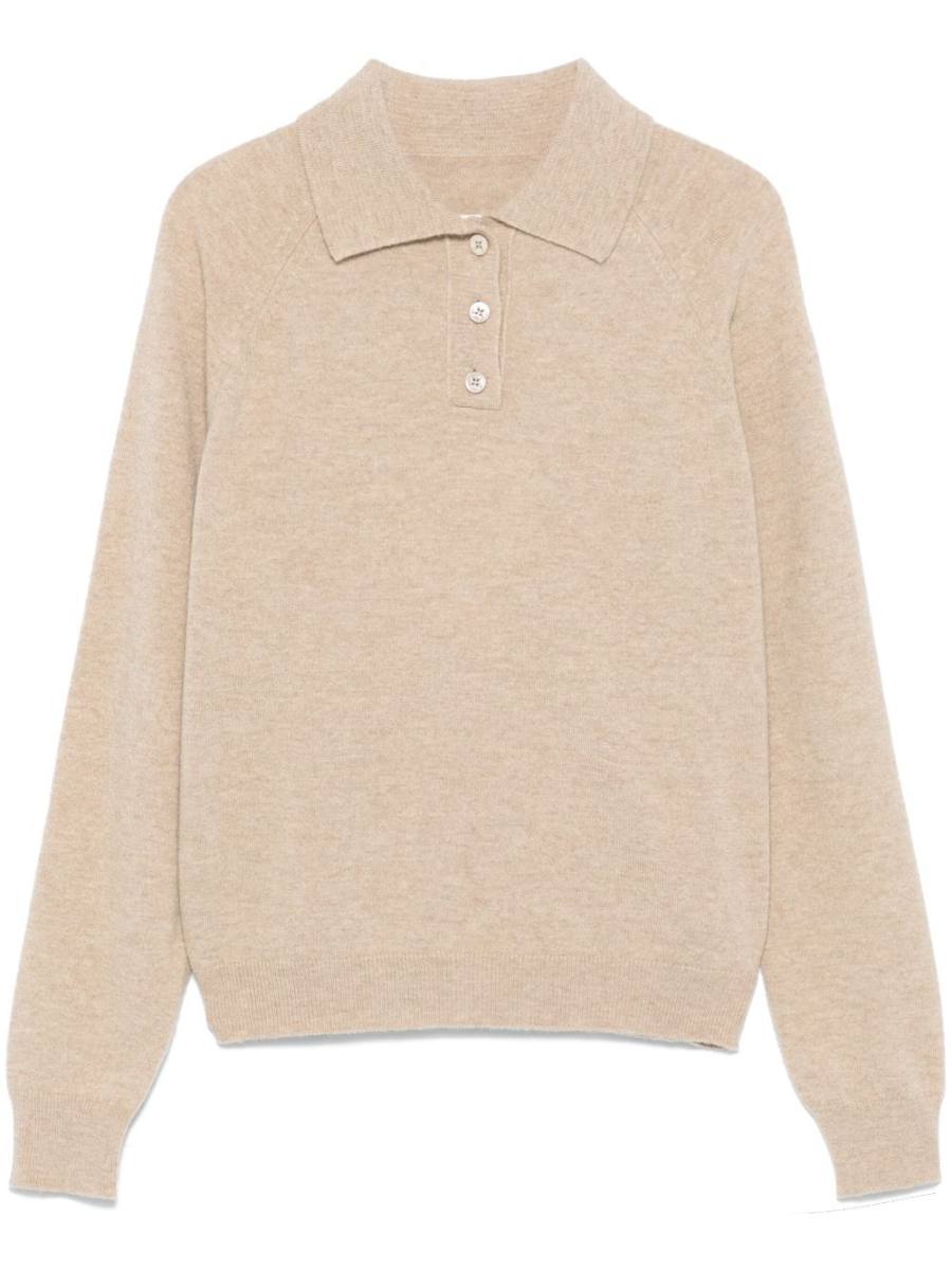 wool polo top