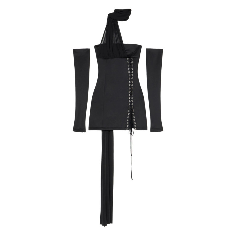 Blumarine Off-shoulder Mini Dress