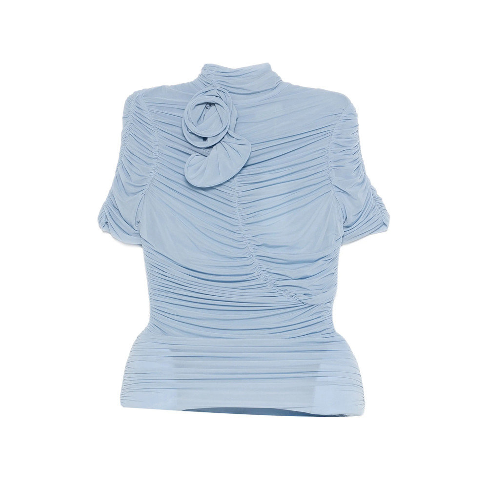 Magda Butrym Rosette Ruched Top