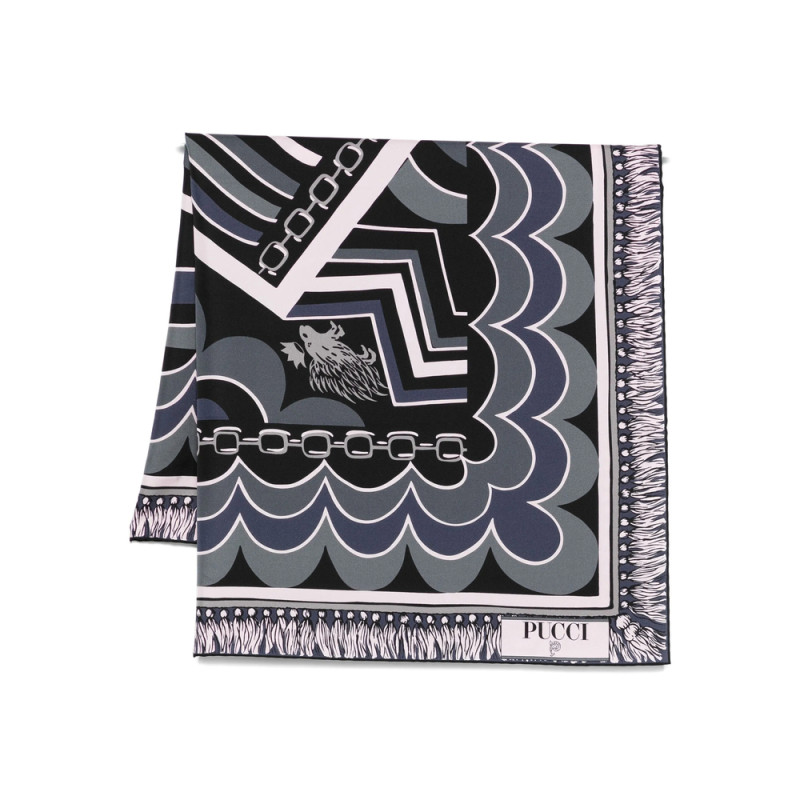 Pucci Printed Silk Scarf