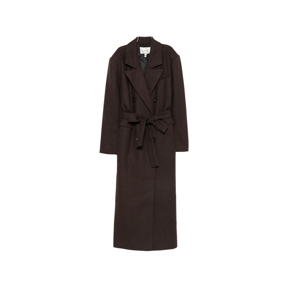 Gestuz Double-breasted Belted Coat