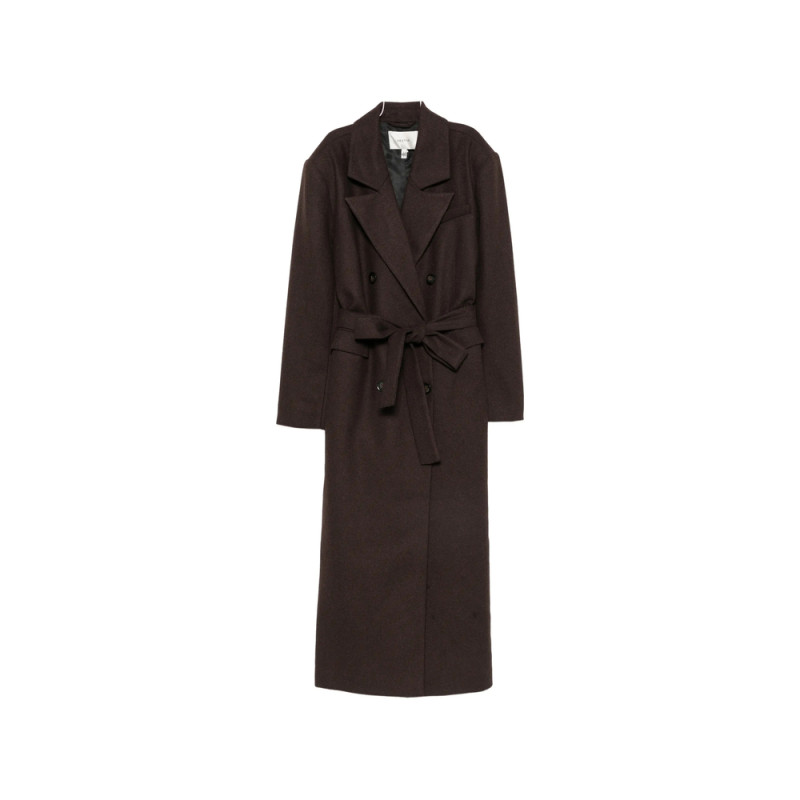 Gestuz Double-breasted Belted Coat