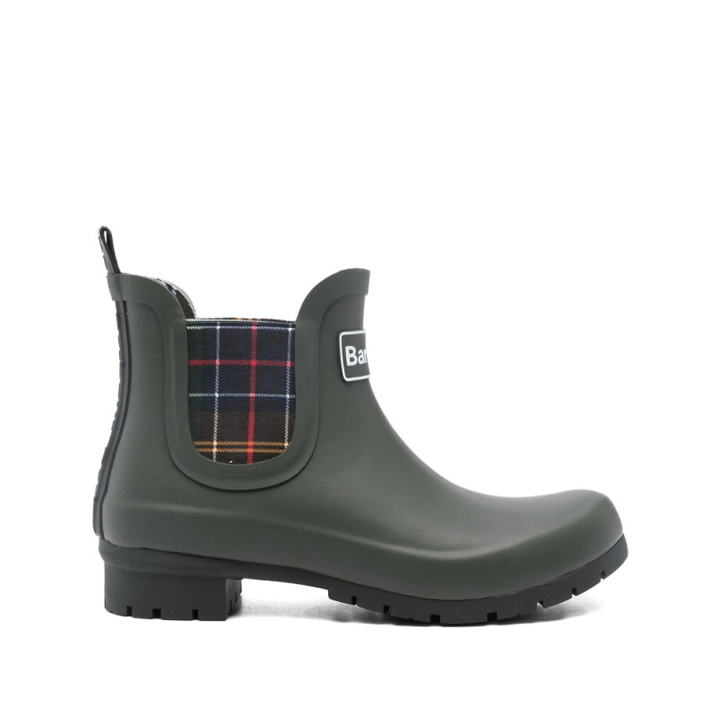 Barbour Kingham Tartan-check Rain Boots