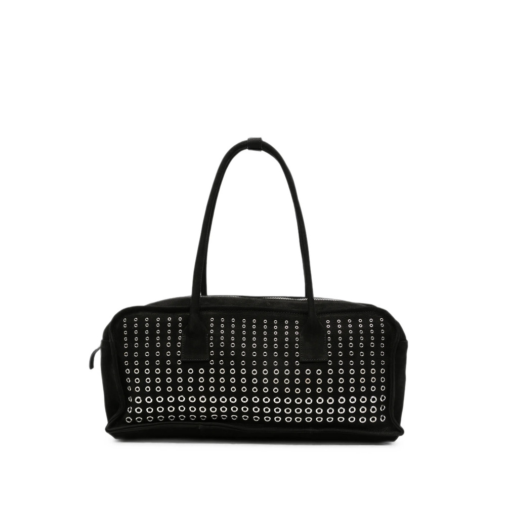 Gimaguas Claudia Eyelet-embellished Suede Tote Bag