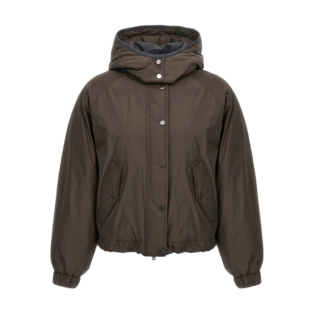 Brunello Cucinelli Zip-up Bomber Jacket