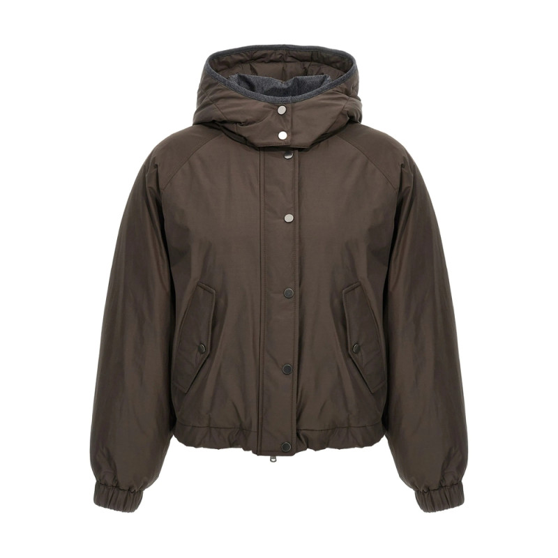 Brunello Cucinelli Zip-up Bomber Jacket