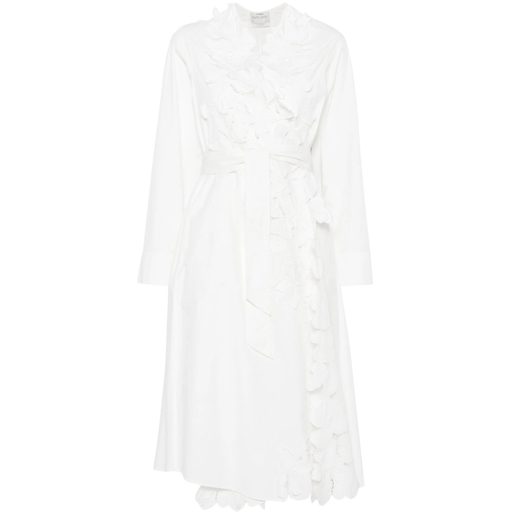 Forte Forte Embroidered Midi Dress