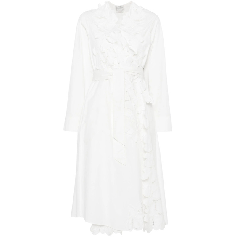 Forte Forte Embroidered Midi Dress