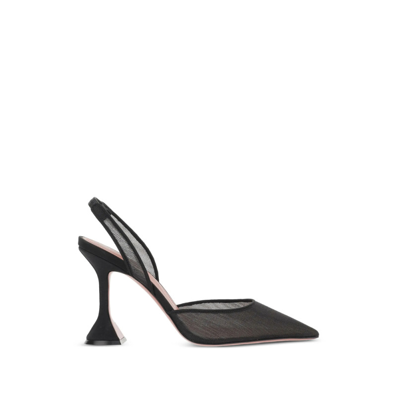 Amina Muaddi 95mm Holli Slingback Pumps