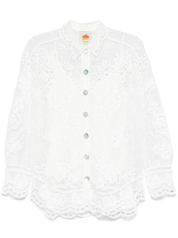 broderie-anglaise shirt