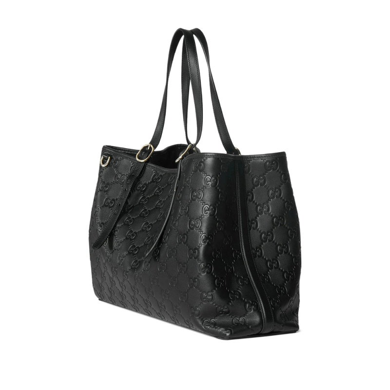 Gucci Large GG Emblem Tote Bag