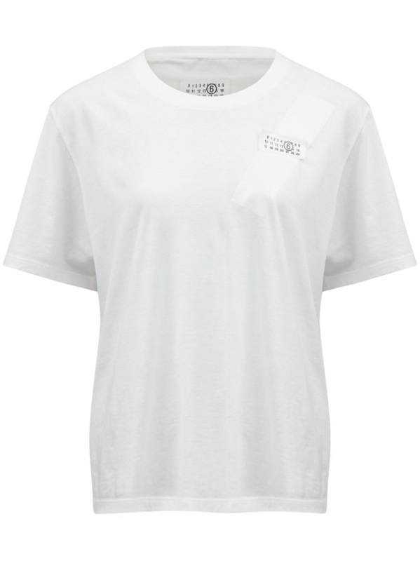 numbers-motif T-shirt
