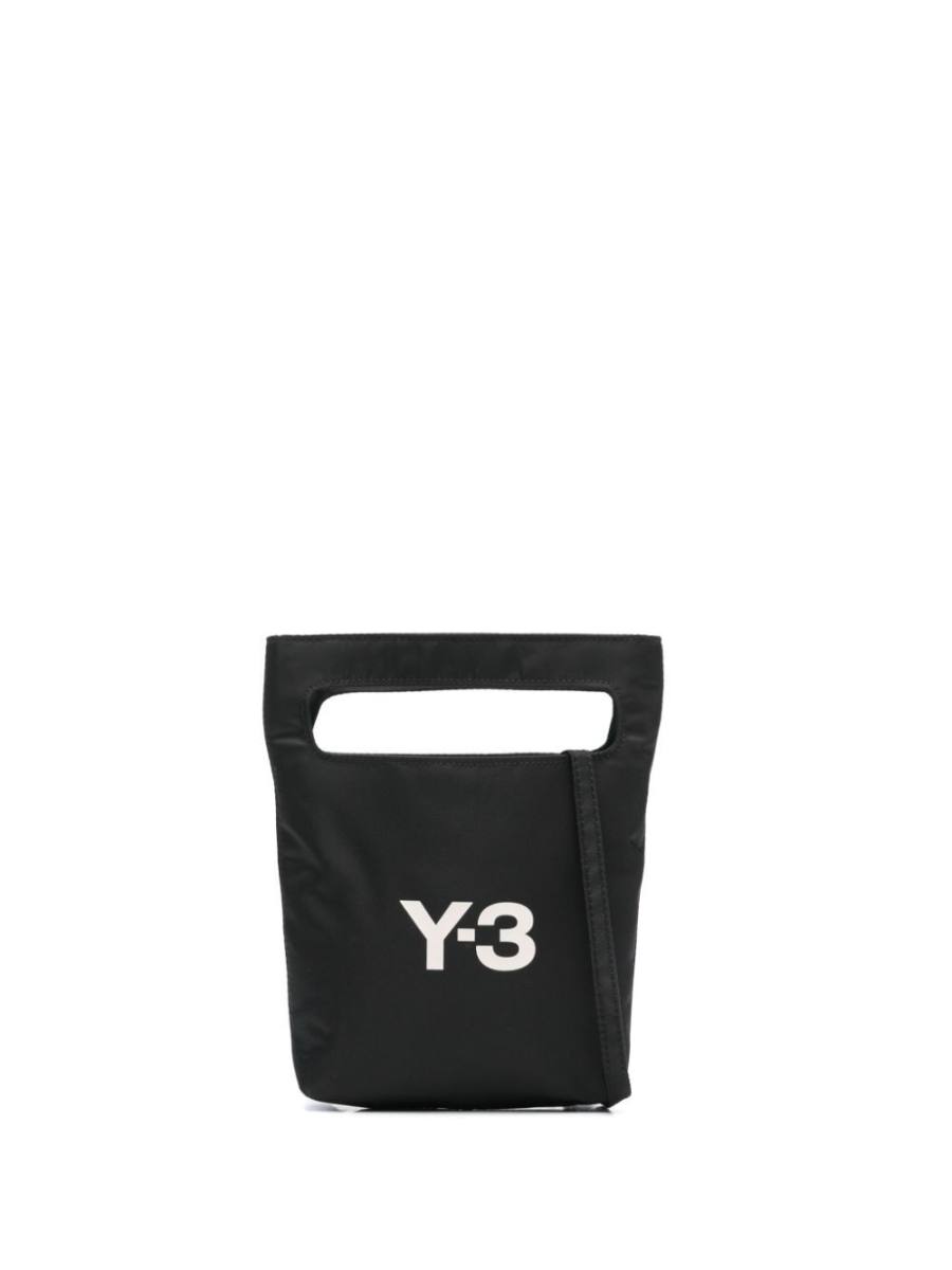 mini logo-print tote bag