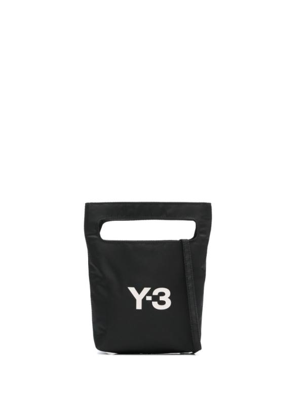 mini logo-print tote bag
