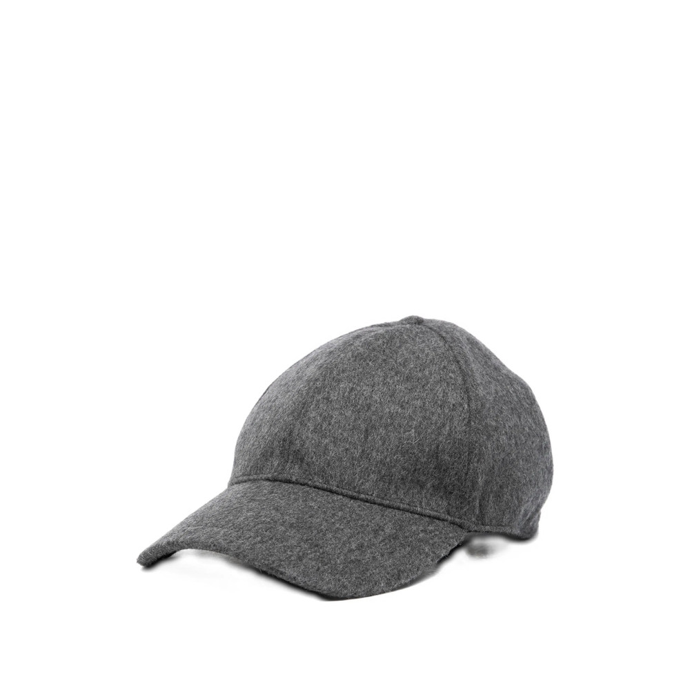 Prada Embossed Triangle-logo Cap