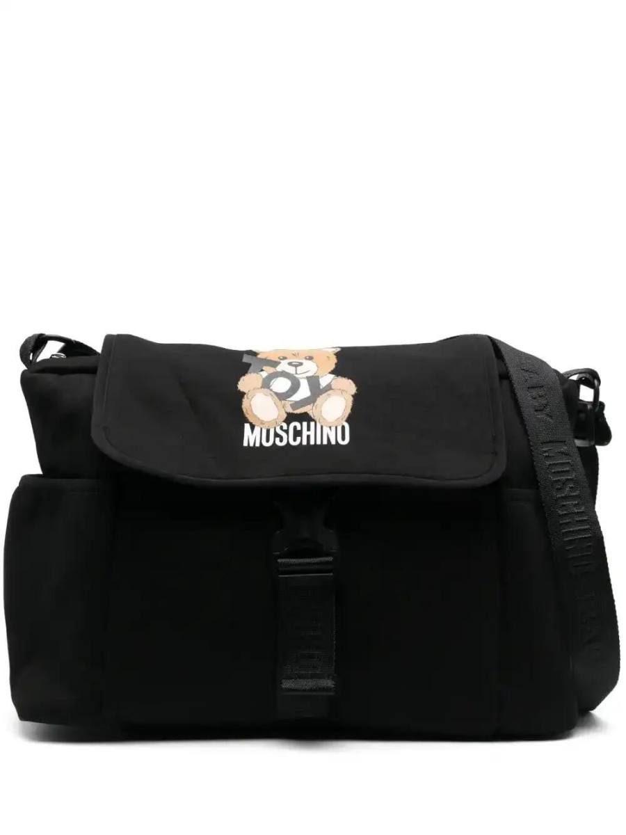 Teddy-Bear-motif changing bag