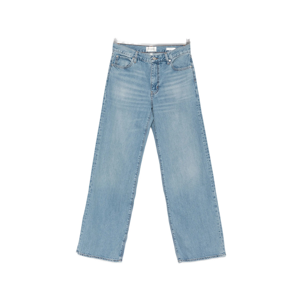 Frame Off Duty Stroll Denim Straight Jeans