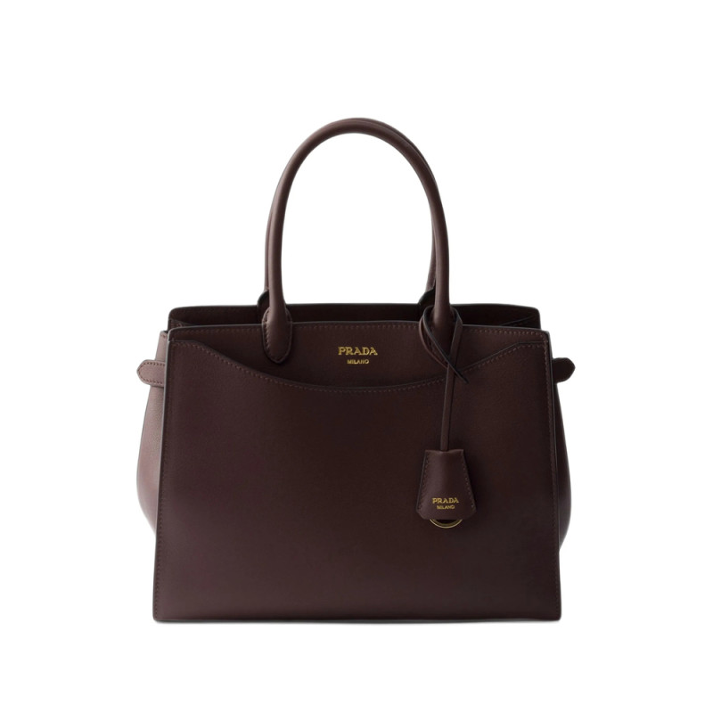 Prada Prelude Large Leather Handbag