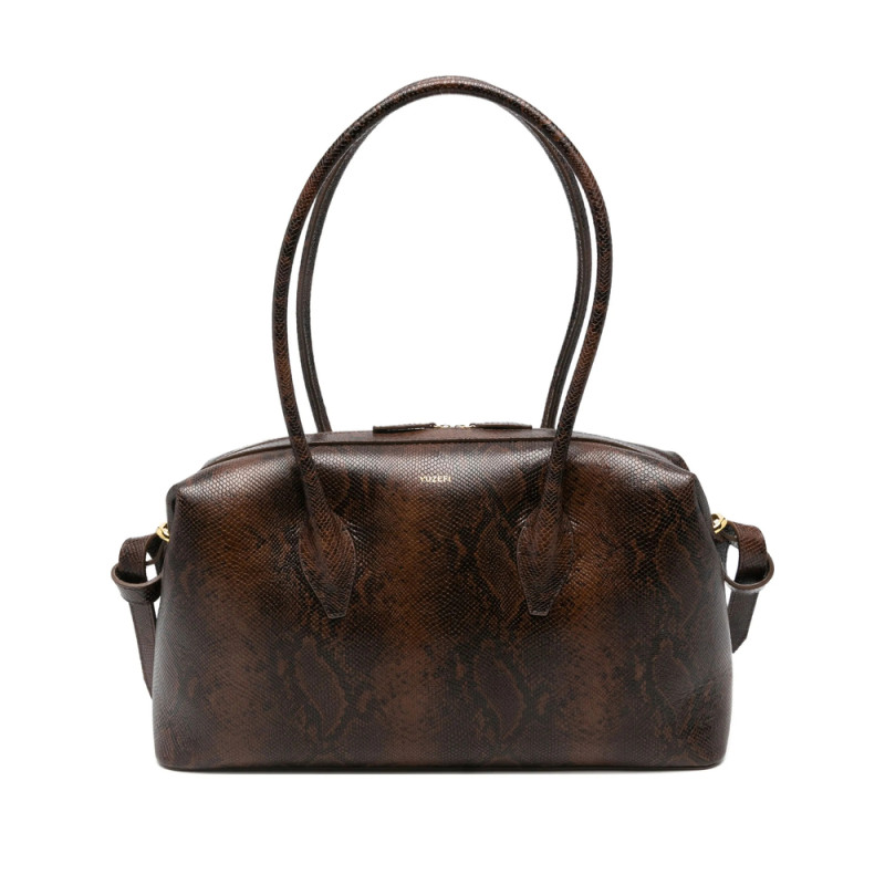 Yuzefi Brioche Leather Shoulder Bag