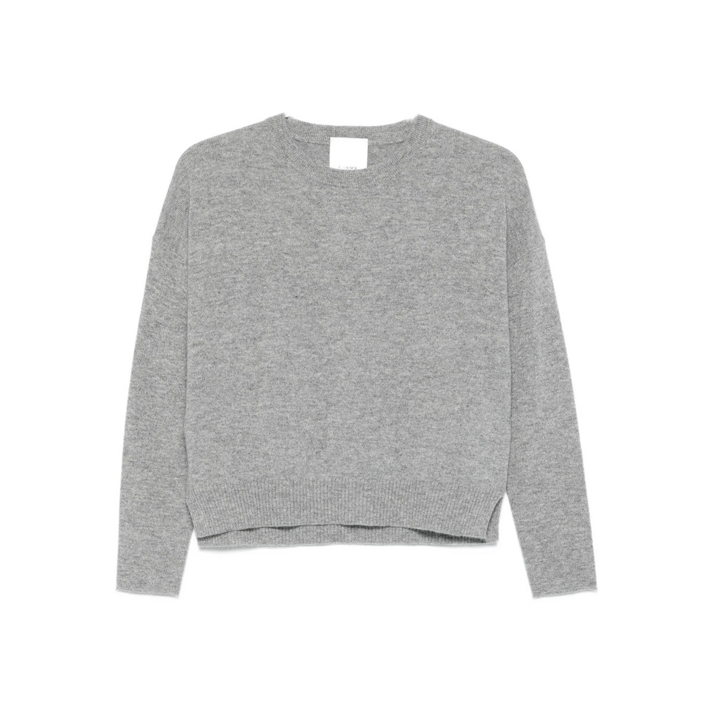 Allude Round-neck Cashmere Sweater