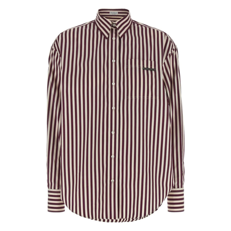 Brunello Cucinelli Striped Button-up Shirt