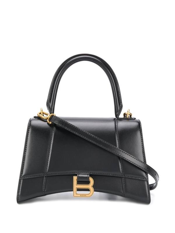 small Hourglass top-handle bag