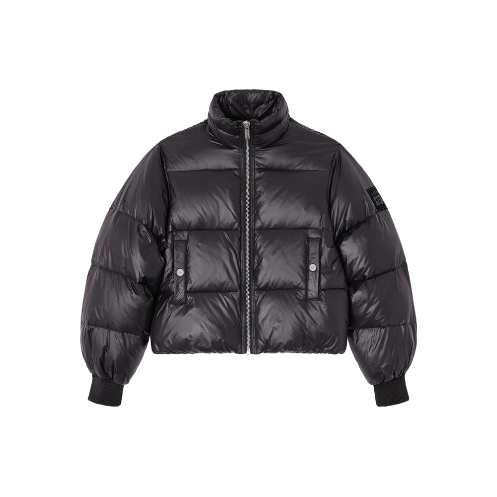 Ganni Zipped Puffer Jacket
