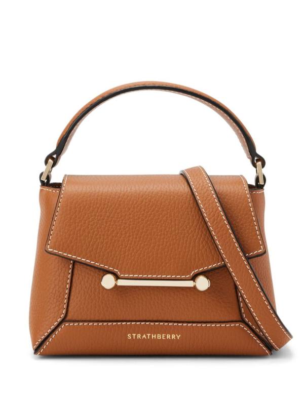 Mosaic leather tote bag
