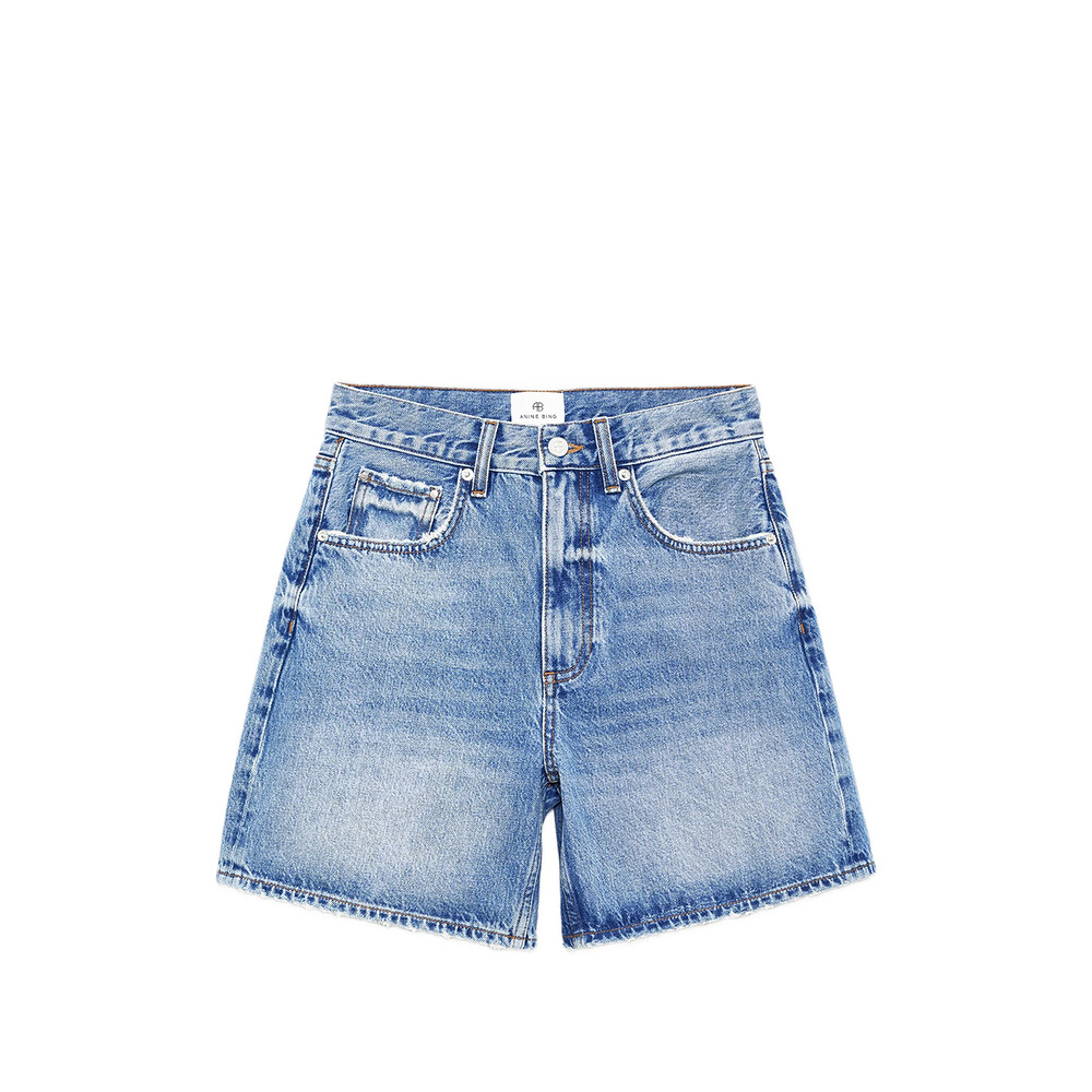 Anine Bing Heath Frayed Shorts