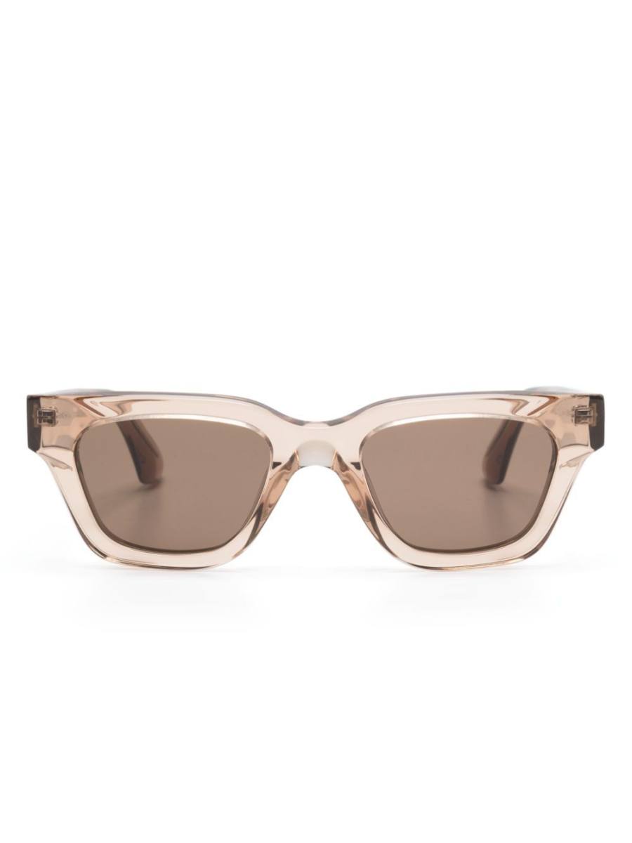 translucent square-frame sunglasses