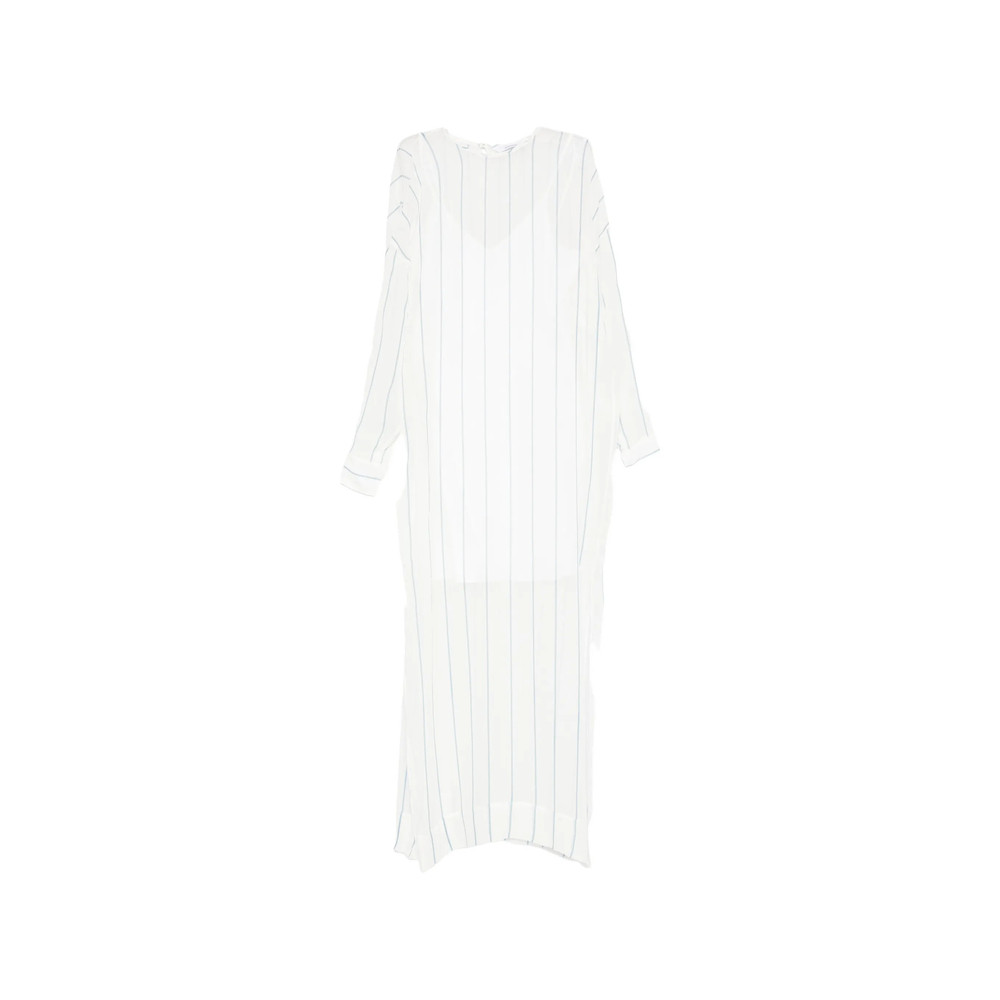 Bondi Born Striped Long-sleeved Midi Dress