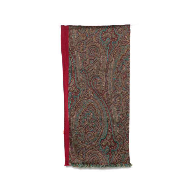 Etro Paisley-print Fringed Scarf