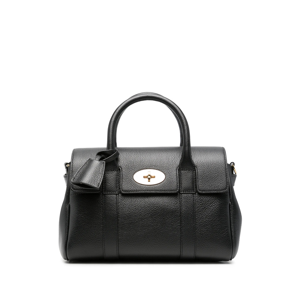 Mulberry Small Bayswater Grained-leather Tote Bag
