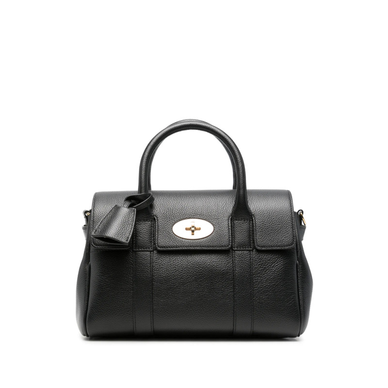 Mulberry Small Bayswater Grained-leather Tote Bag