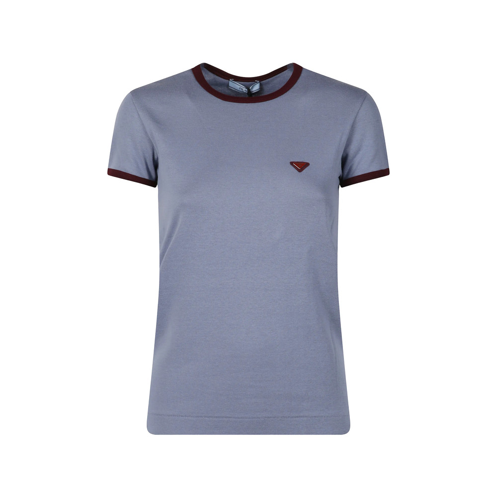 Prada Logo-plaque Short-sleeve T-shirt