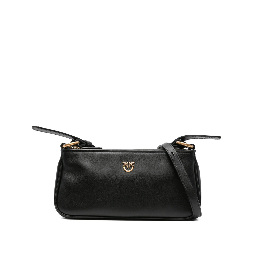 Pinko Rectangle Leather Shoulder Bag