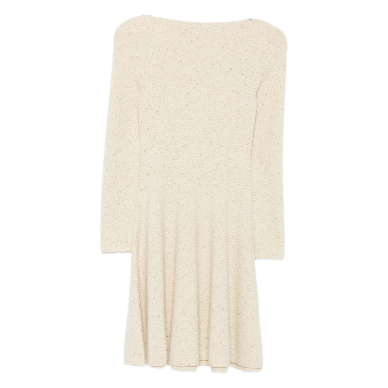 Antonino Valenti Long-sleeve Flared Mini Dress