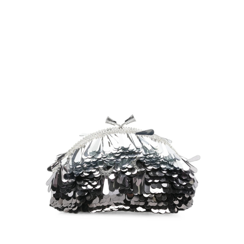 Anya Hindmarch Sequin-embellished Tassel Clutch Bag