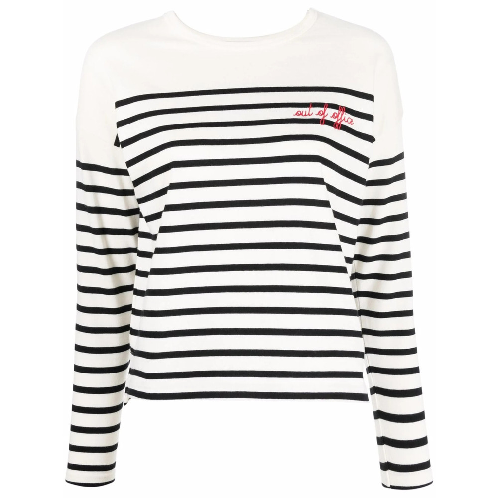 Maison Labiche Striped Organic Cotton Jumper