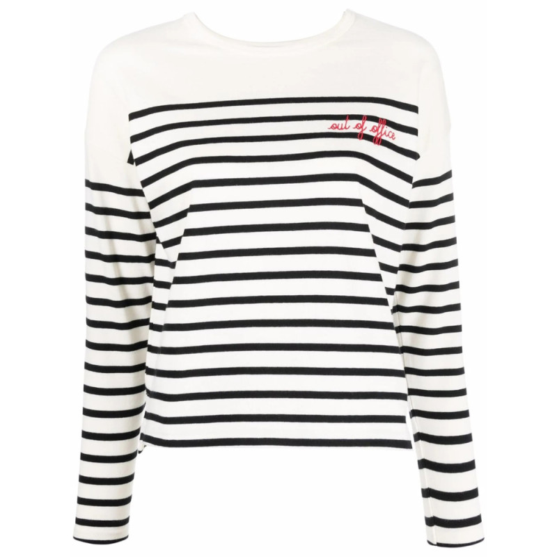 Maison Labiche Striped Organic Cotton Jumper