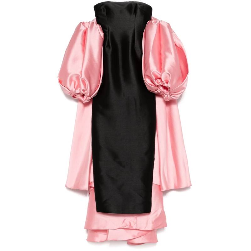 Solace London The Lea Puff-sleeve Gown