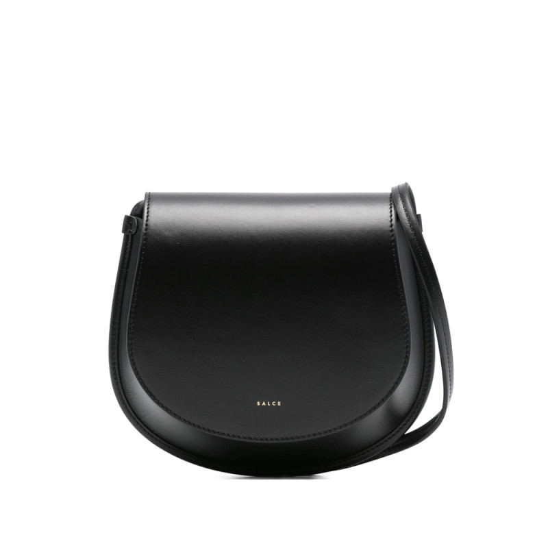 Salce Half-moon Calf Leather Shoulder Bag