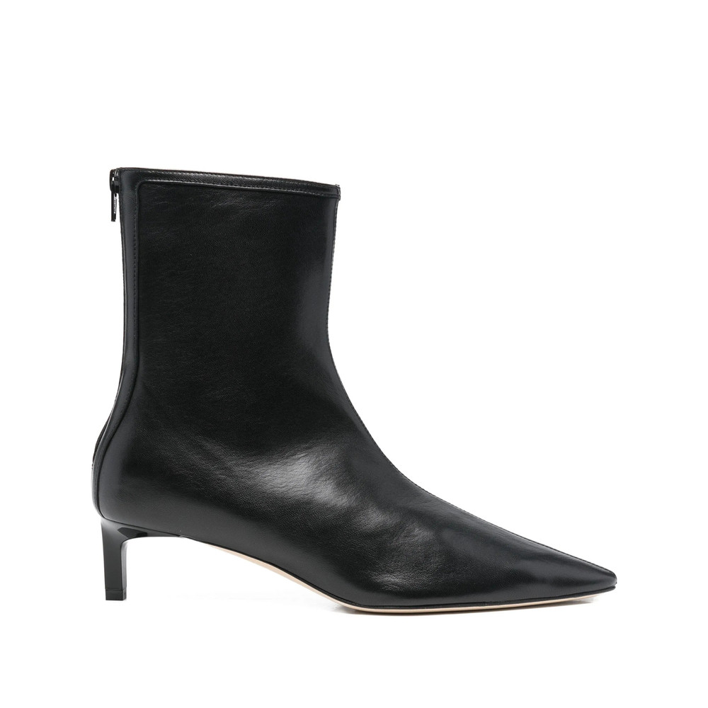 Dear Frances Topo Pointed Leather Bootie